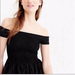 Black Smock J Crew dress size S